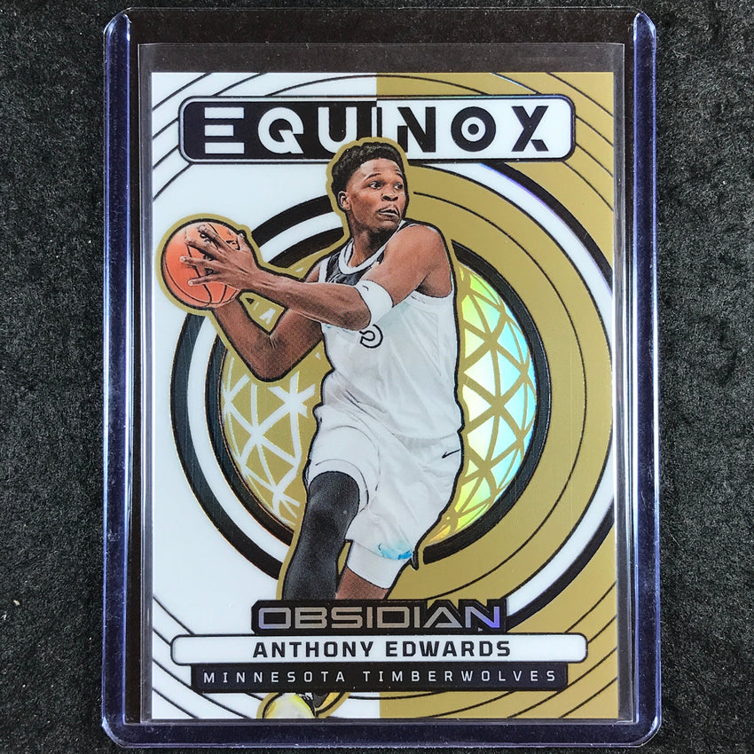 2024-25 Obsidian ANTHONY EDWARDS Equinox Bronze Flood 35/60 #13