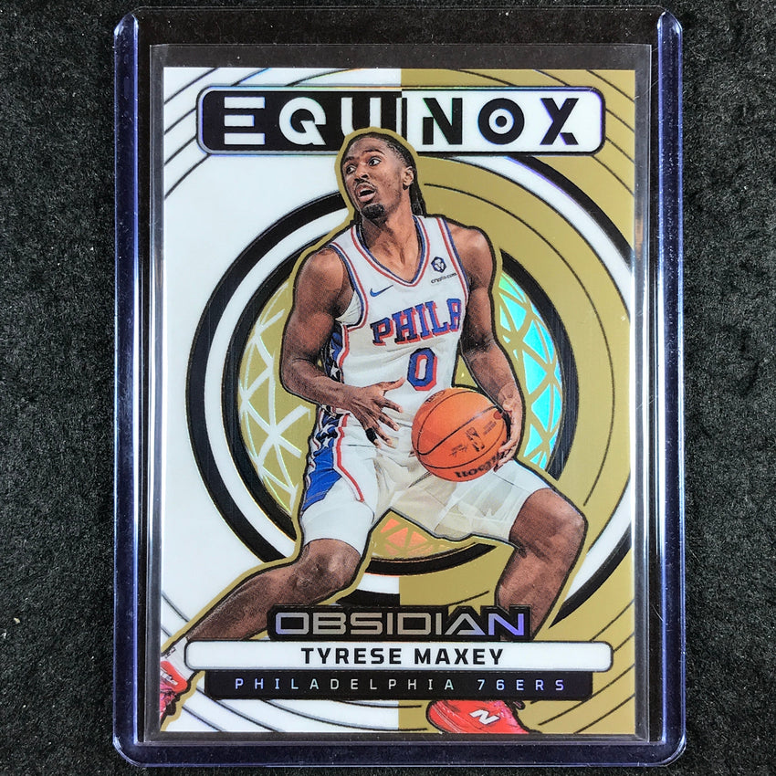 2024-25 Obsidian TYRESE MAXEY Equinox Bronze Flood 11/60 #20