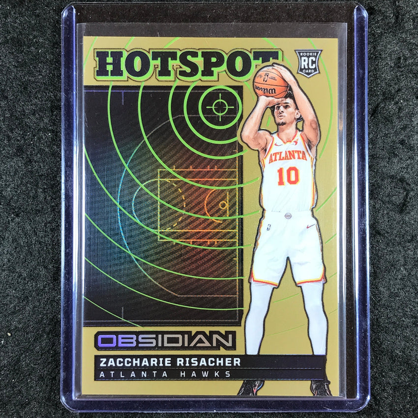2024-25 Obsidian ZACCHARIE RISACHER Hotspot Rookie Bronze Flood 45/60 #5