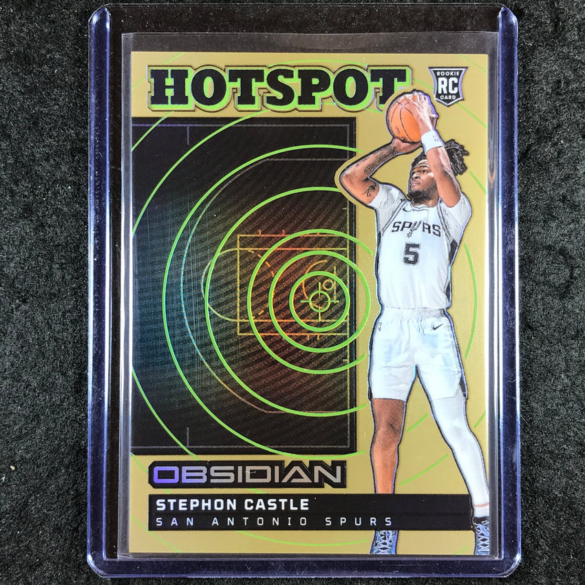 2024-25 Obsidian STEPHON CASTLE Hotspot Rookie Bronze Flood 56/60 #6
