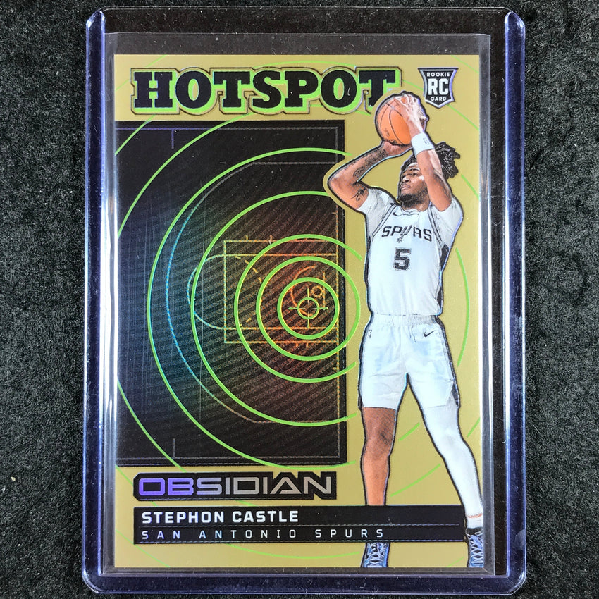 2024-25 Obsidian STEPHON CASTLE Hotspot Rookie Bronze Flood 57/60 #6