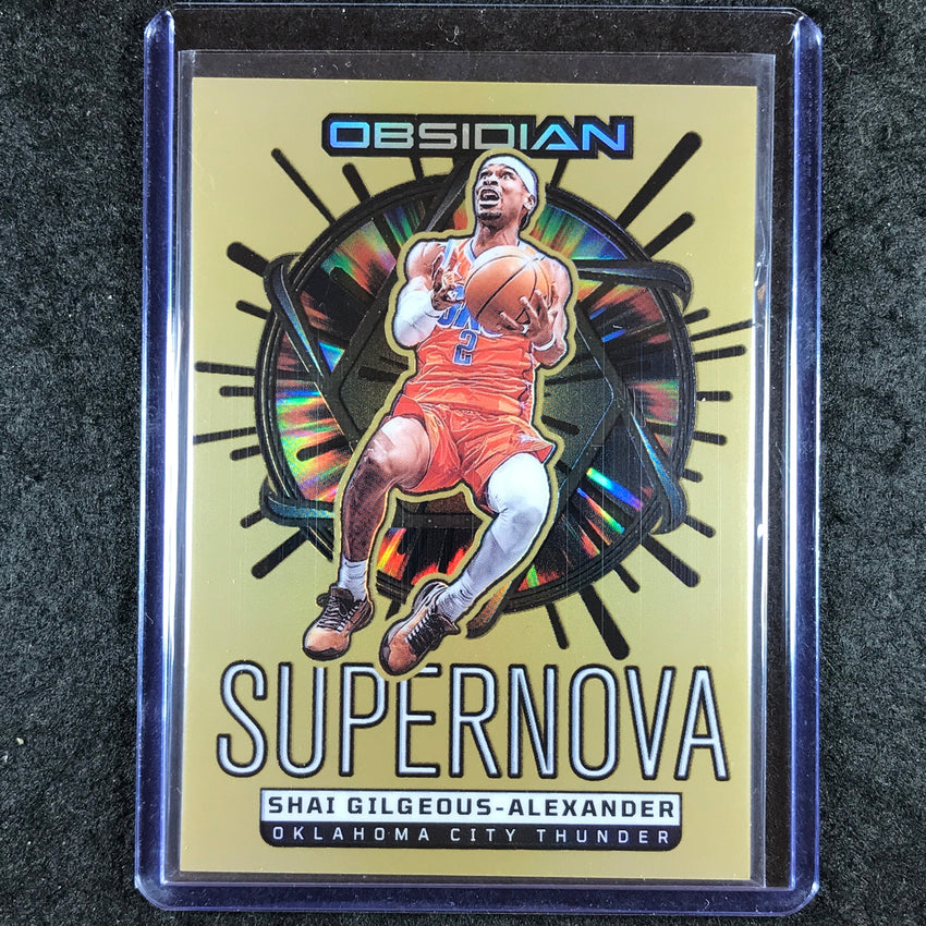 2024-25 Obsidian SHAI GILGEOUS-ALEXANDER Supernova Bronze Flood 20/60 #4