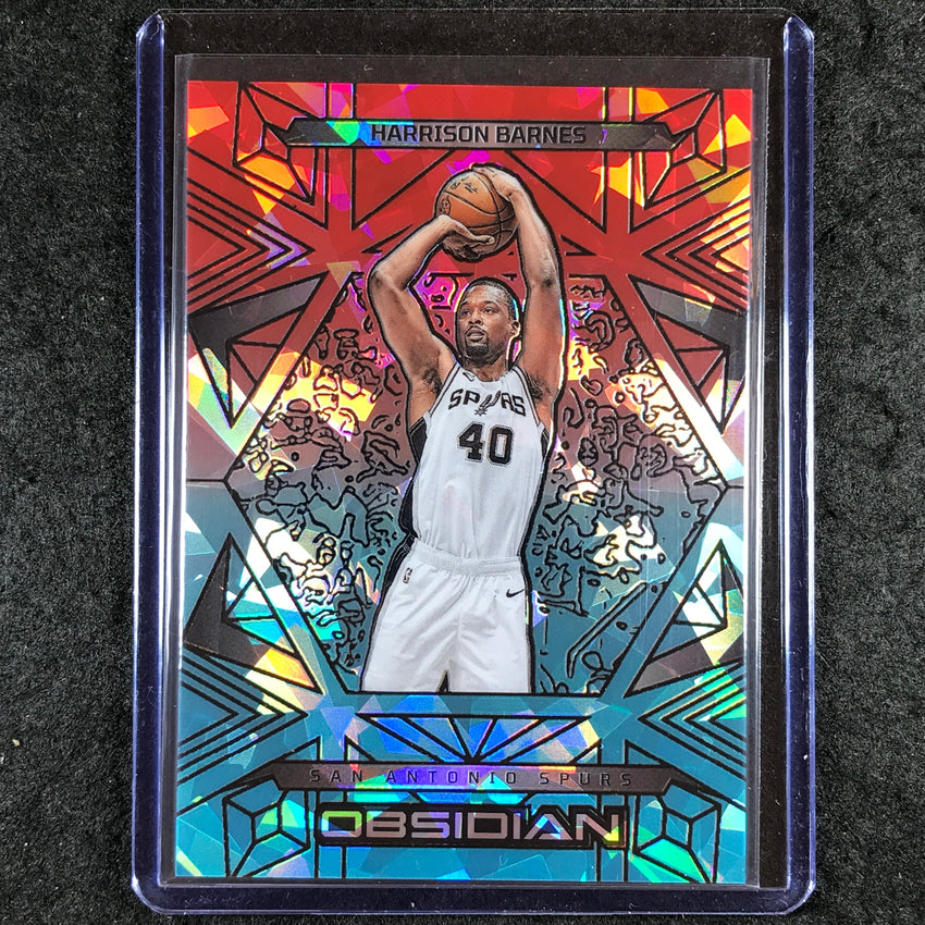2024-25 Obsidian HARRISON BARNES Base Fire and Ice Flood 45/49 #12