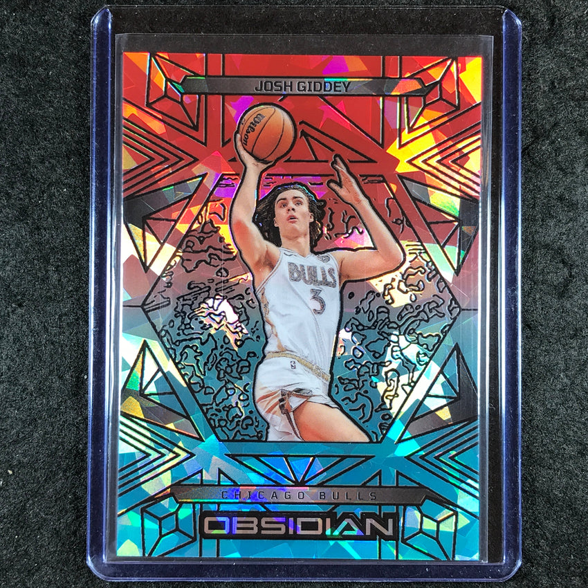 2024-25 Obsidian JOSH GIDDEY Base Fire and Ice Flood 10/49 #29