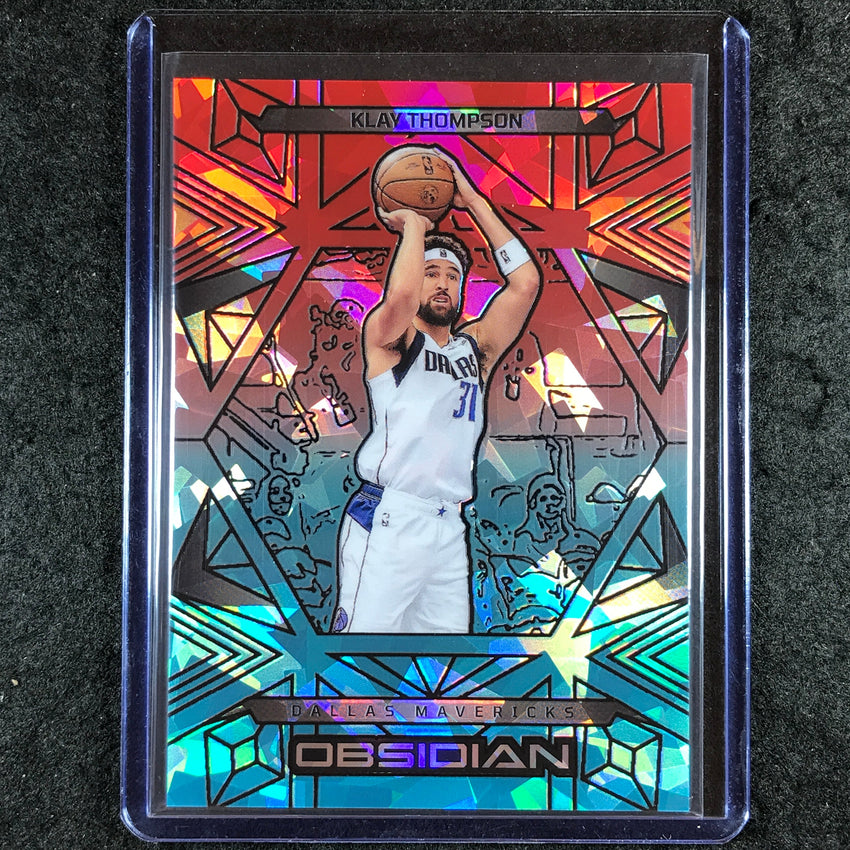 2024-25 Obsidian KLAY THOMPSON Base Fire and Ice Flood 47/49 #37