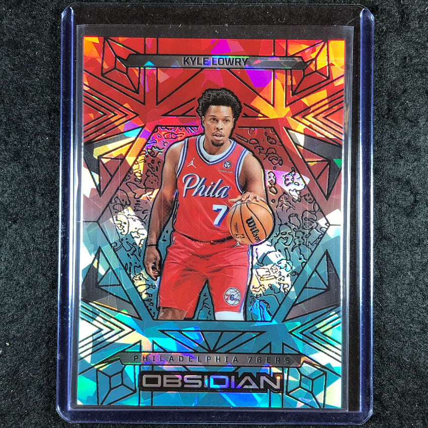2024-25 Obsidian KYLE LOWRY Base Fire and Ice Flood 47/49 #93
