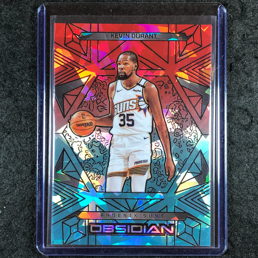 2024-25 Obsidian KEVIN DURANT Base Fire and Ice Flood 21/49 #98