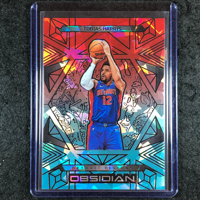 2024-25 Obsidian TOBIAS HARRIS Base Fire and Ice Flood 24/49 #108