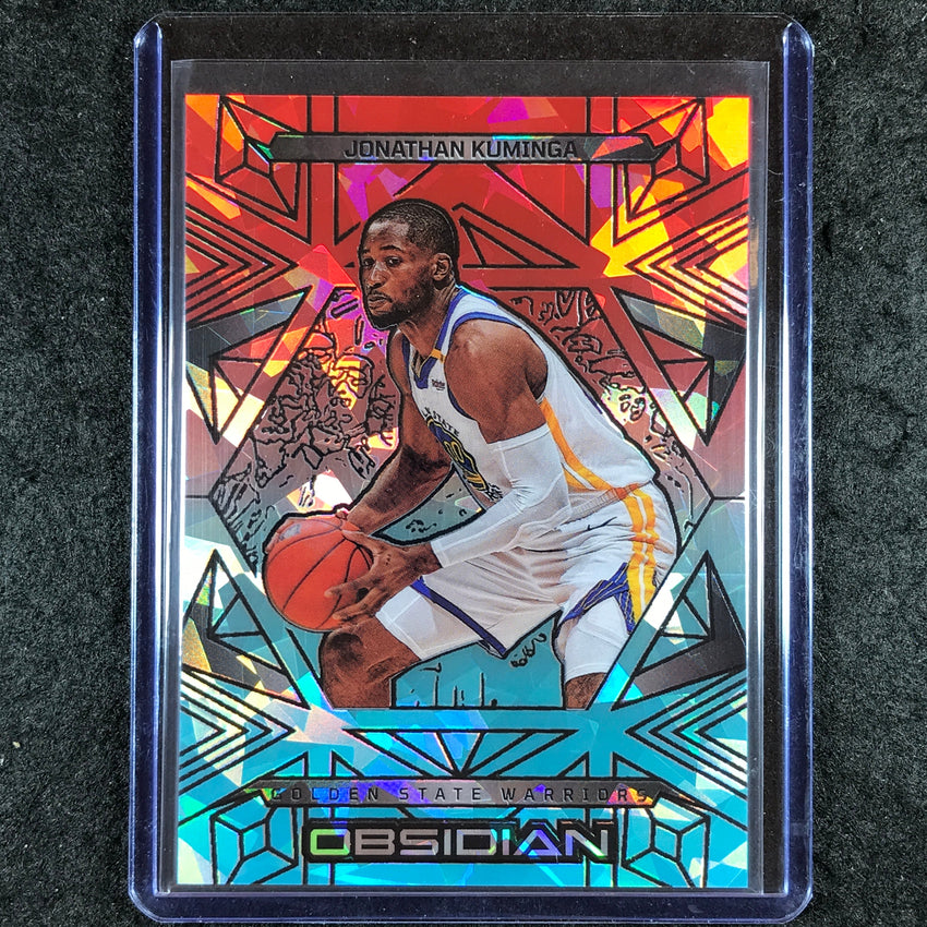 2024-25 Obsidian JONATHAN KUMINGA Base Fire and Ice Flood 26/49 #119