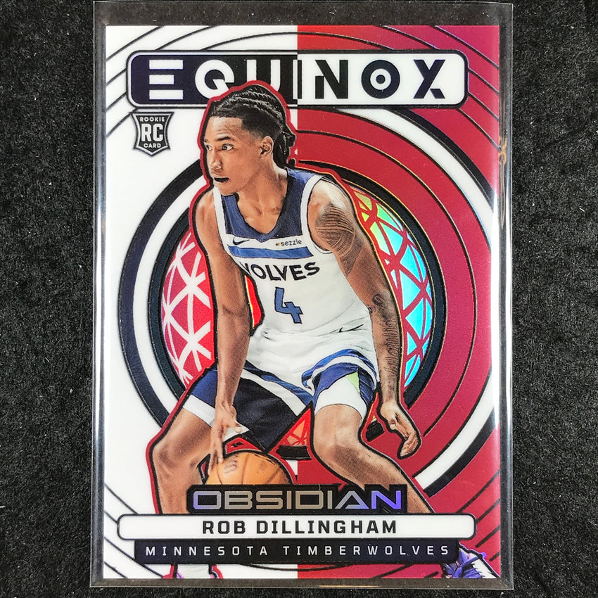 2024-25 Obsidian ROB DILLINGHAM Equinox Rookie Red Flood #1