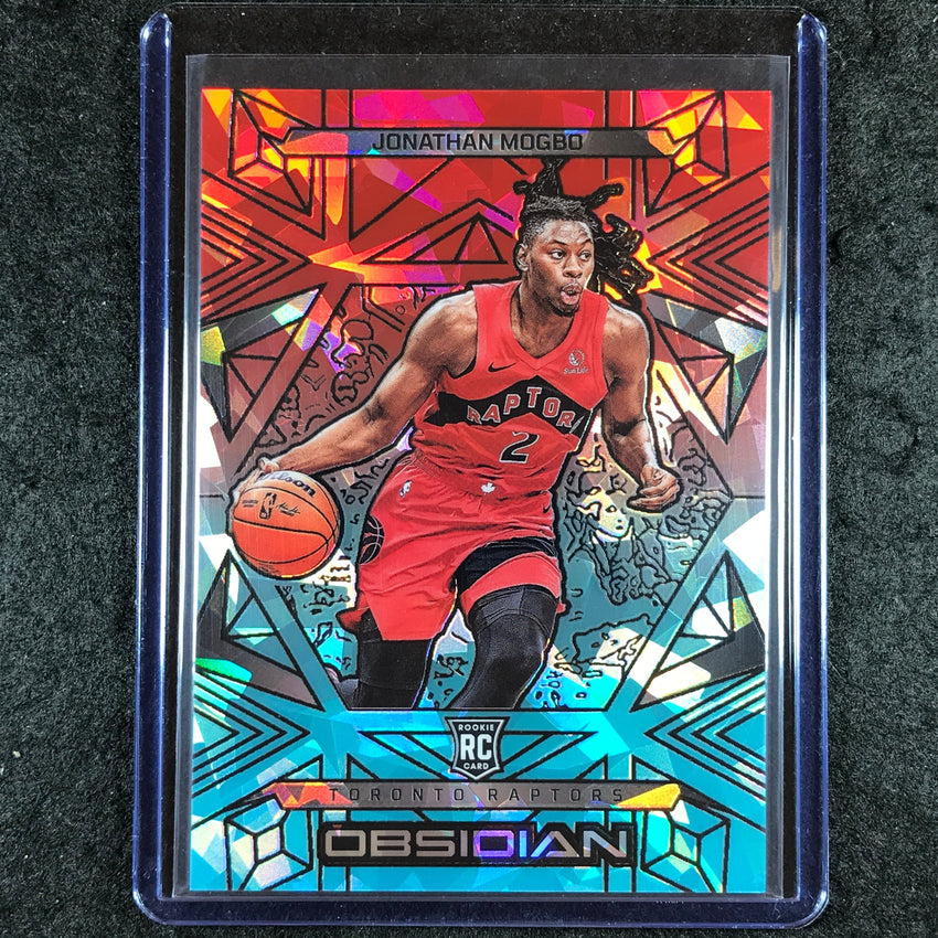 2024-25 Obsidian JONATHAN MOGBO Rookie Base Fire and Ice Flood 15/49 #166
