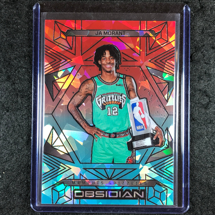 2024-25 Obsidian JA MORANT Base Fire and Ice Flood 14/49 #192
