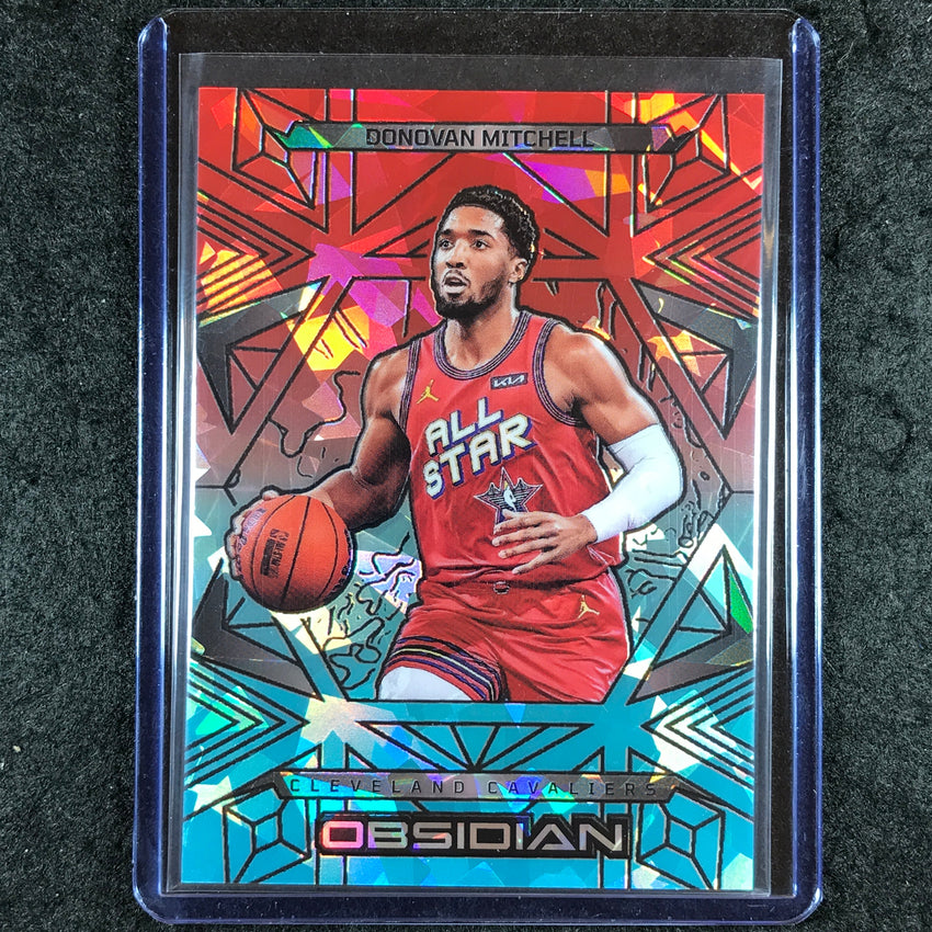 2024-25 Obsidian DONOVAN MITCHELL Base Fire and Ice Flood 46/49 #198