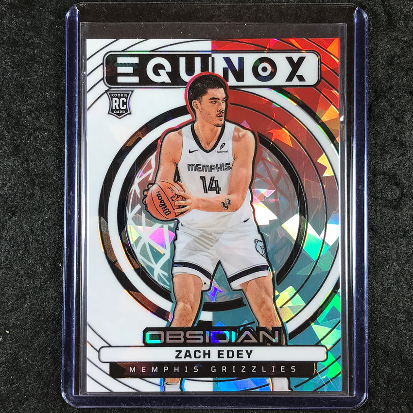 2024-25 Obsidian ZACH EDEY Equinox Rookie Fire and Ice 9/30 #2