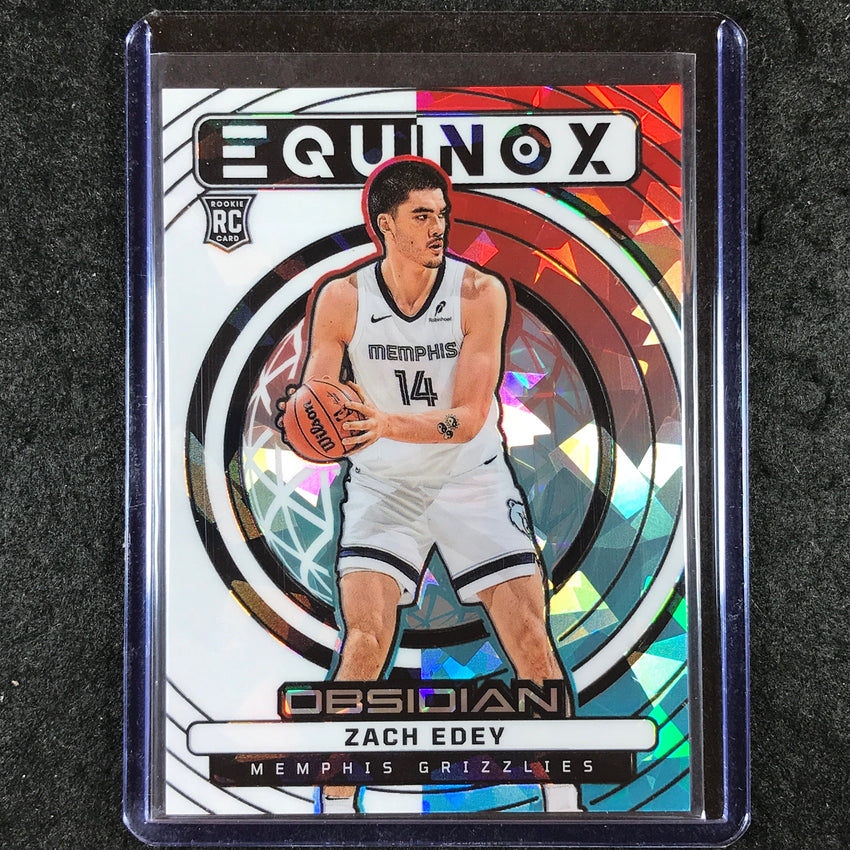 2024-25 Obsidian ZACH EDEY Equinox Rookie Fire and Ice 12/30 #2