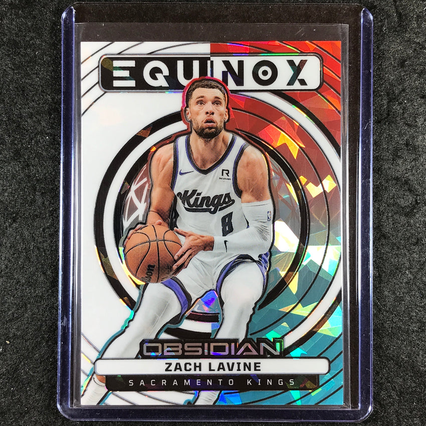 2024-25 Obsidian ZACH LAVINE Equinox Rookie Fire and Ice 17/30 #7