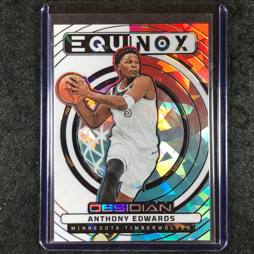 2024-25 Obsidian ANTHONY EDWARDS Equinox Fire and Ice 18/30 #13