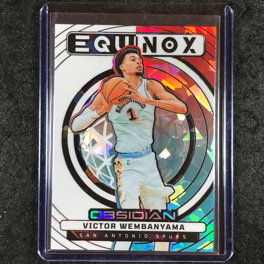 2024-25 Obsidian VICTOR WEMBANYAMA Equinox Fire and Ice 15/30 #18