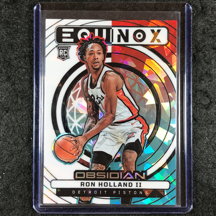 2024-25 Obsidian RON HOLLAND II Equinox Rookie Fire and Ice 6/30 #19