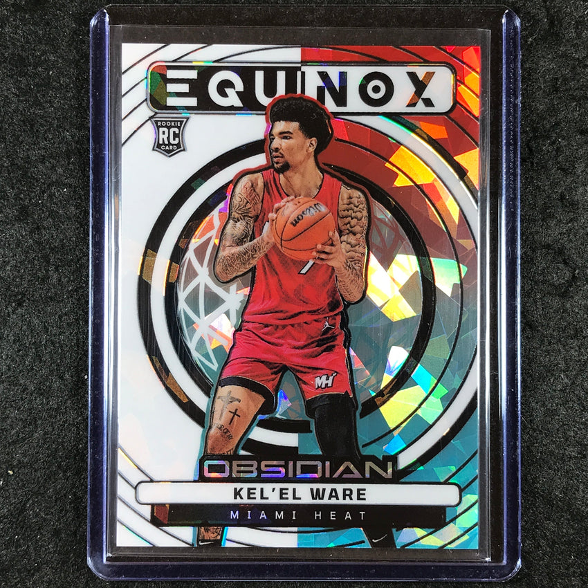 2024-25 Obsidian KEL'EL WARE Equinox Rookie Fire and Ice 21/30 #29