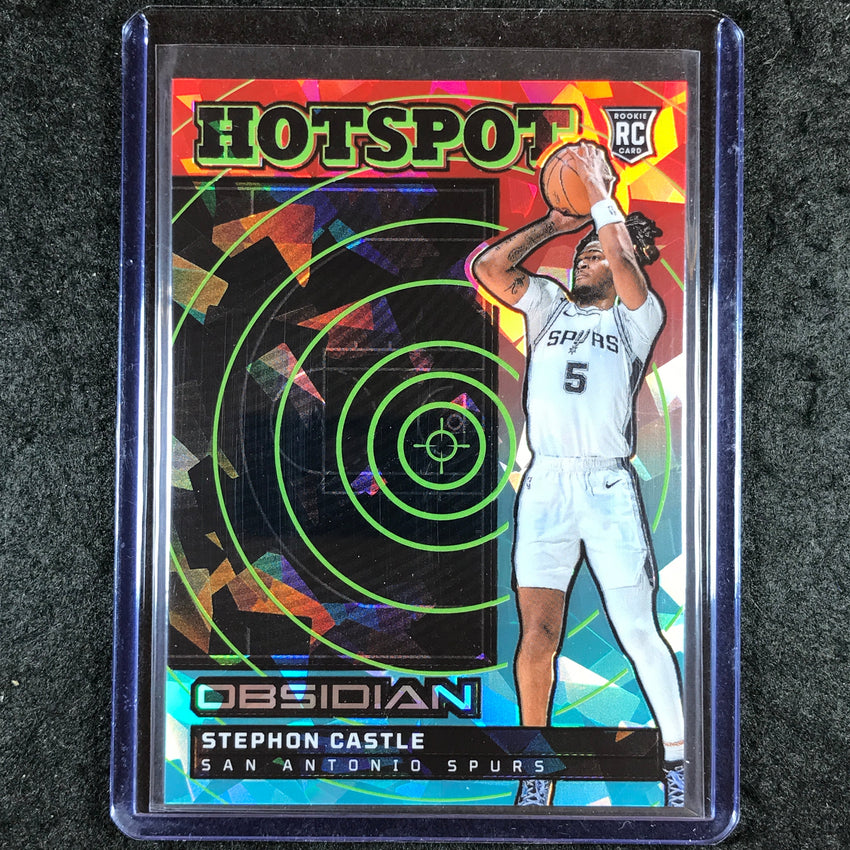 2024-25 Obsidian STEPHON CASTLE Hotspot Rookie Fire and Ice 18/30 #6