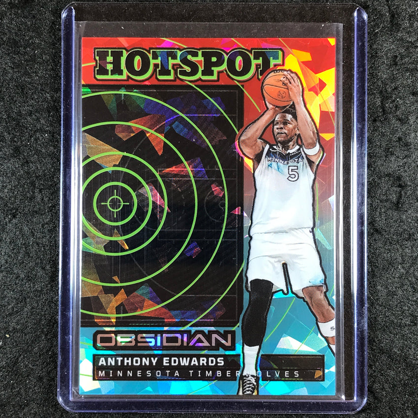 2024-25 Obsidian ANTHONY EDWARDS Hotspot Fire and Ice 17/30 #9