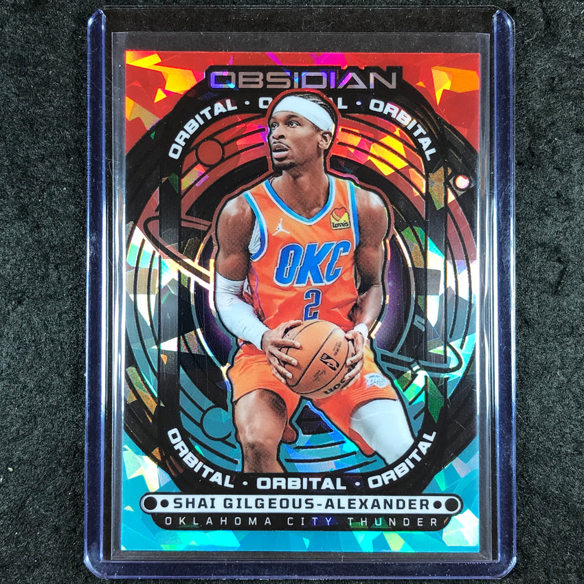 2024-25 Obsidian SHAI GILGEOUS-ALEXANDER Orbital Fire and Ice 16/30 #10