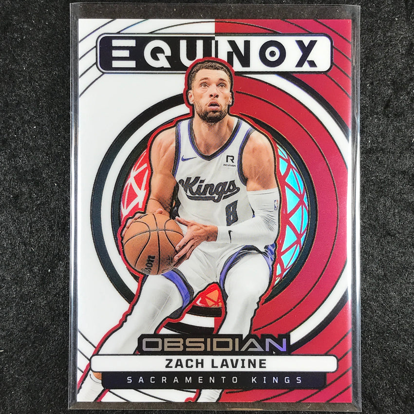 2024-25 Obsidian ZACH LAVINE Equinox Red Flood #7