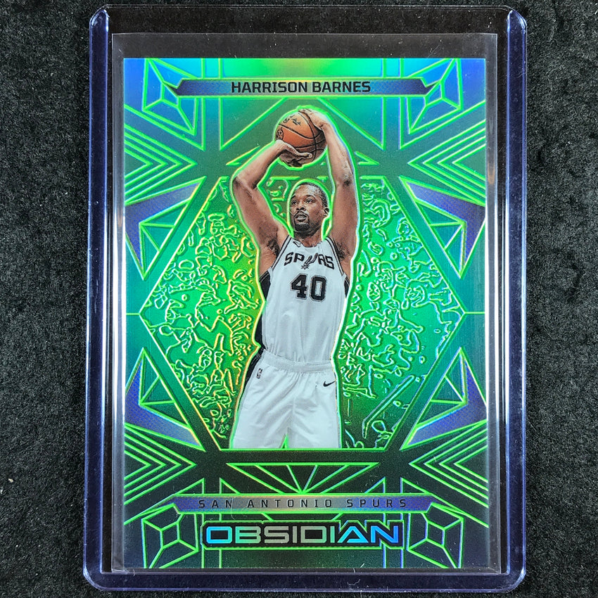 2024-25 Obsidian HARRISON BARNES Base Jade Flood 7/25 #12