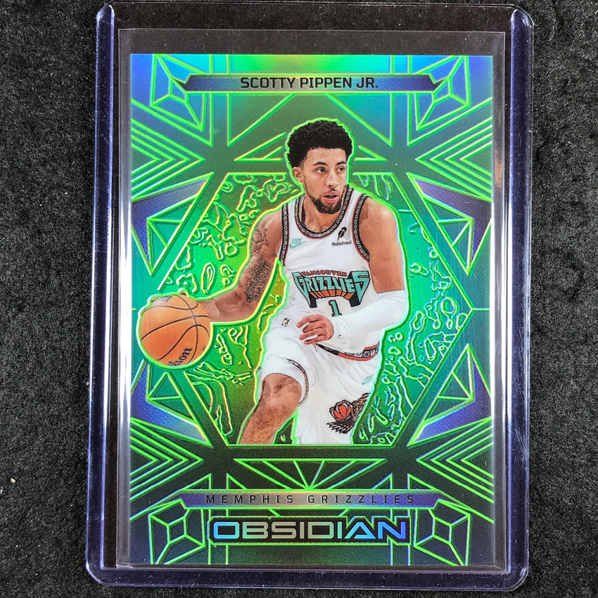 2024-25 Obsidian SCOTTY PIPPEN JR. Base Jade Flood 8/25 #17
