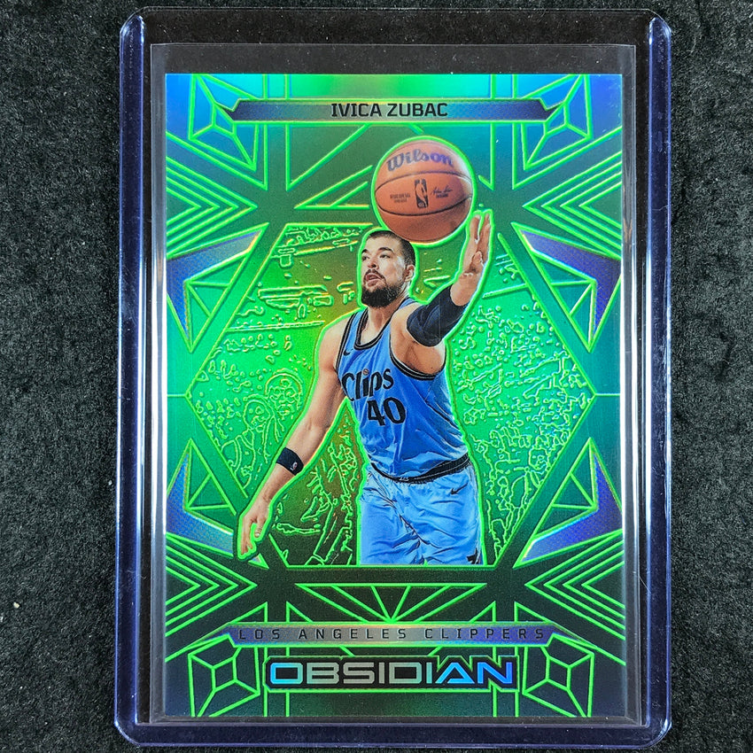 2024-25 Obsidian IVICA ZUBAC Base Jade Flood 19/25 #64