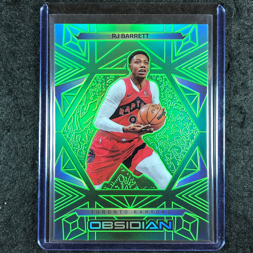 2024-25 Obsidian RJ BARRETT Base Jade Flood 6/25 #66