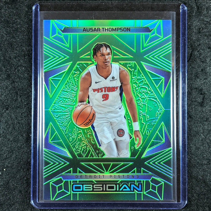2024-25 Obsidian AUSAR THOMPSON Base Jade Flood 5/25 #78