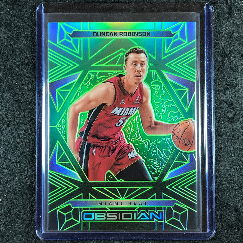 2024-25 Obsidian DUNCAN ROBINSON Base Jade Flood 21/25 #113
