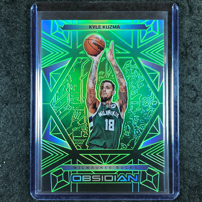 2024-25 Obsidian KYLE KUZMA Base Jade Flood 20/25 #130
