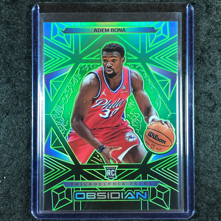 2024-25 Obsidian ADEM BONA Rookie Base Jade Flood 12/25 #149