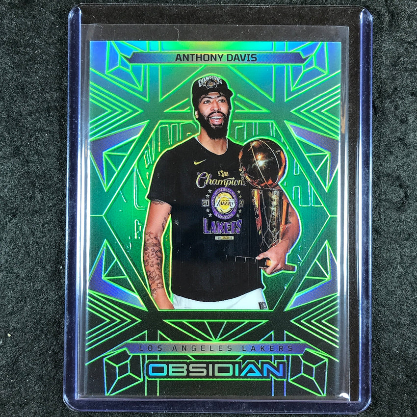 2024-25 Obsidian ANTHONY DAVIS Base Jade Flood 3/25 #187