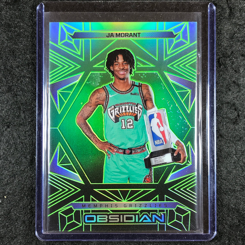 2024-25 Obsidian JA MORANT Base Jade Flood 7/25 #192