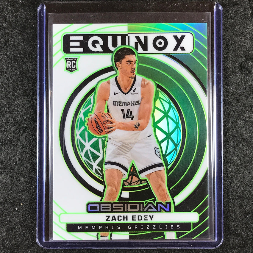 2024-25 Obsidian ZACH EDEY Equinox Rookie Jade Flood 19/25 #2
