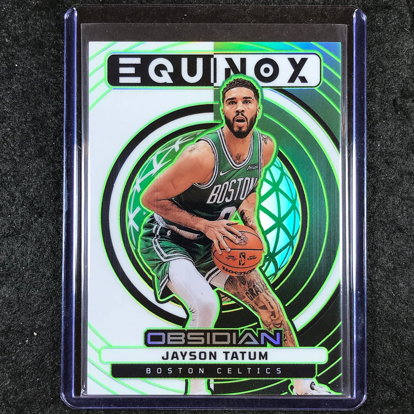 2024-25 Obsidian JAYSON TATUM Equinox Jade Flood 12/25 #9