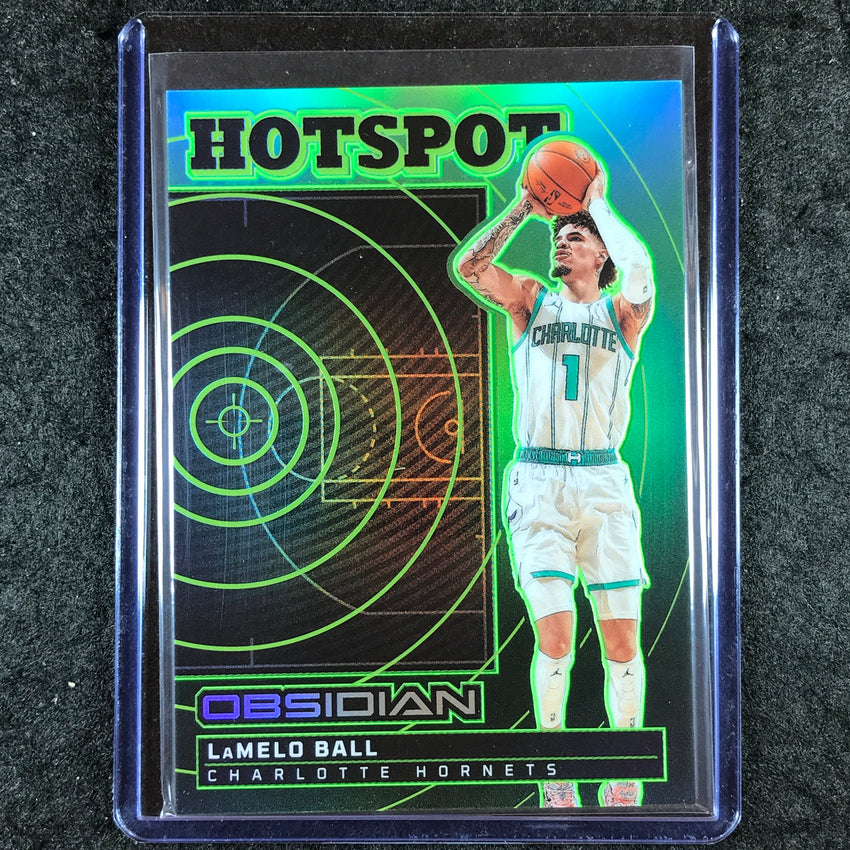 2024-25 Obsidian LAMELO BALL Hotspot Jade Flood 24/25 #13