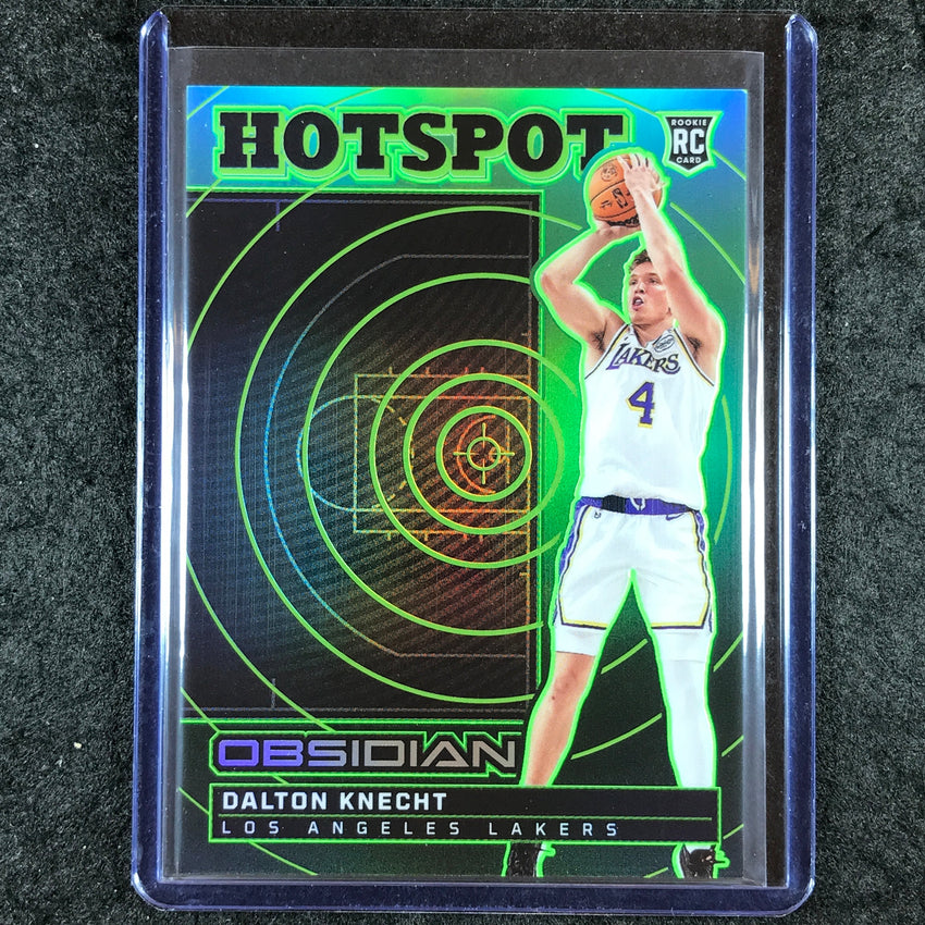 2024-25 Obsidian DALTON KNECHT Hotspot Rookie Jade Flood 15/25 #19