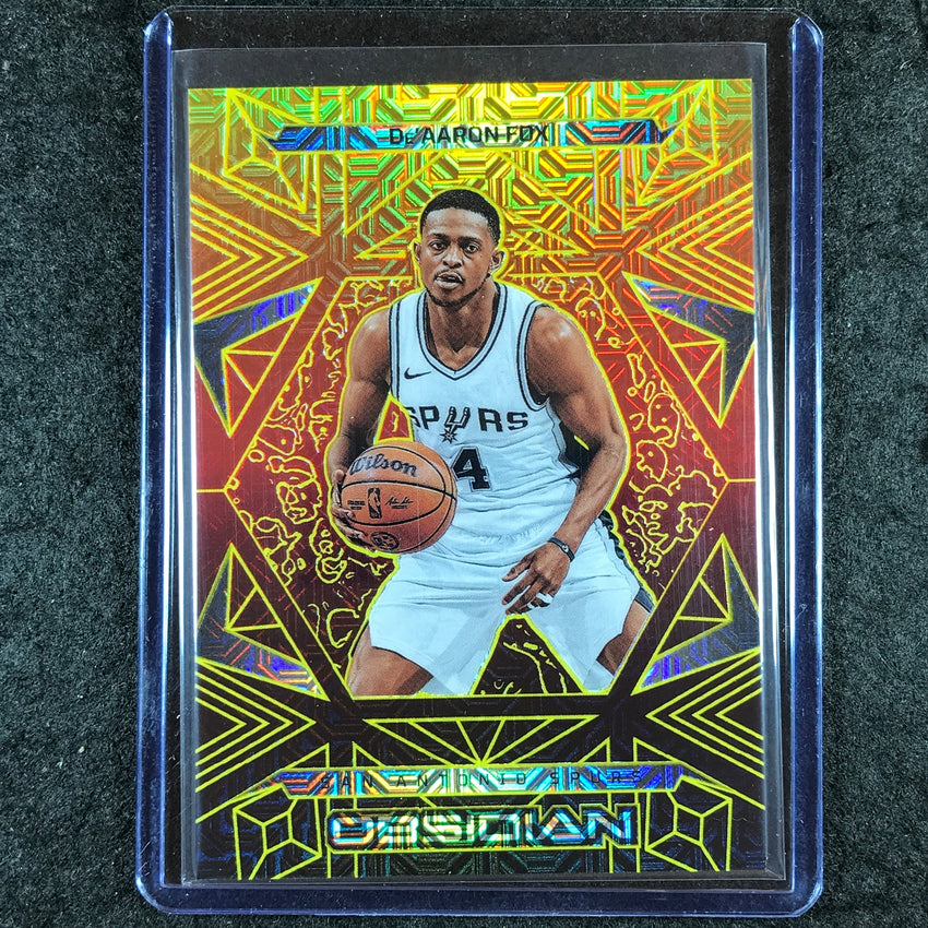 2024-25 Obsidian DE'AARON FOX Base Molten Mojo 8/10 #135