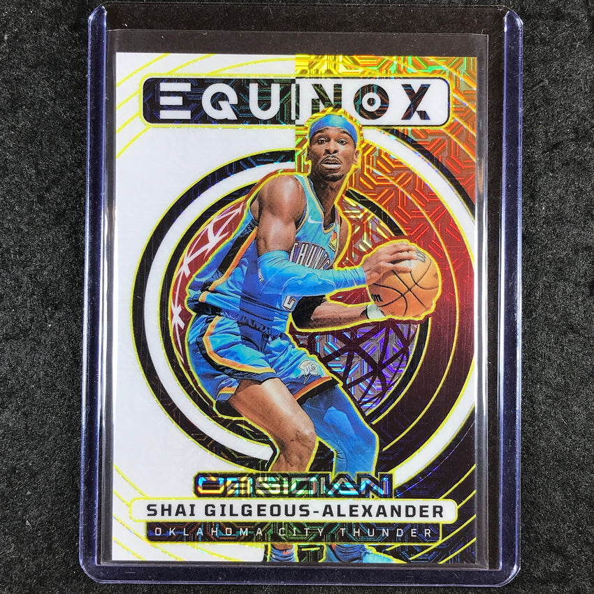 2024-25 Obsidian SHAI GILGEOUS-ALEXANDER Equinox Molten Mojo 6/10 #21