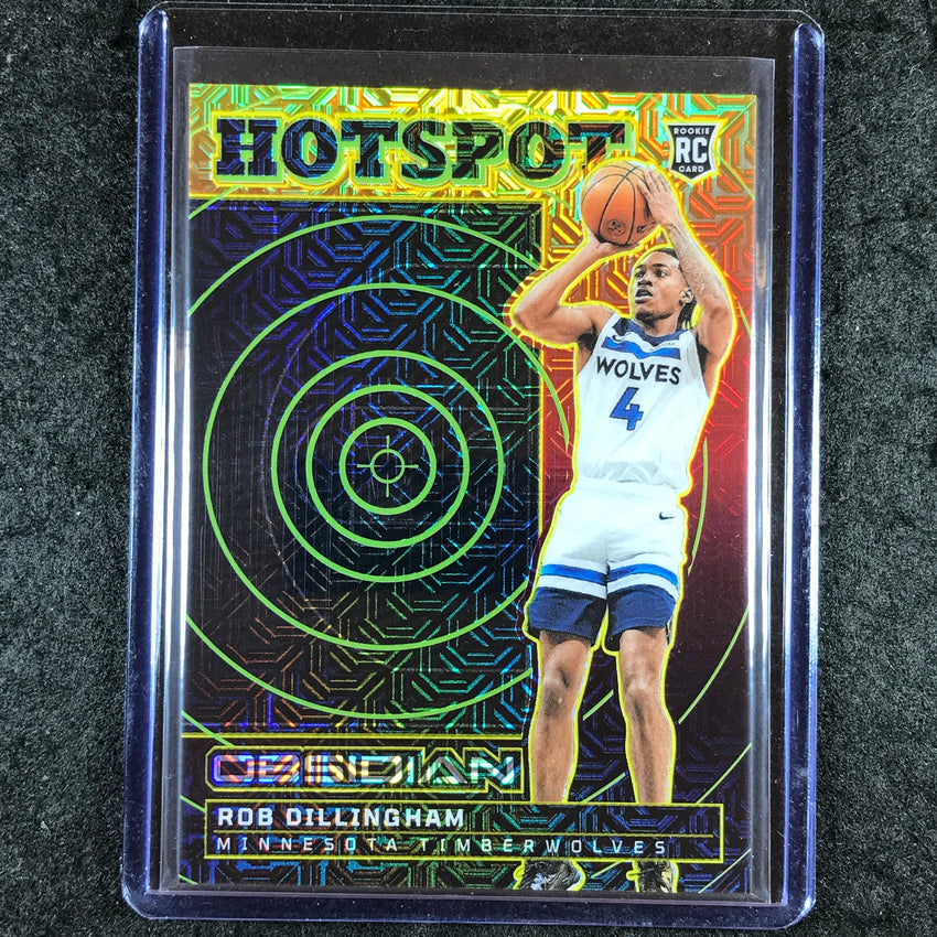 2024-25 Obsidian ROB DILLINGHAM Hotspot Rookie Molten Mojo 4/10 #3