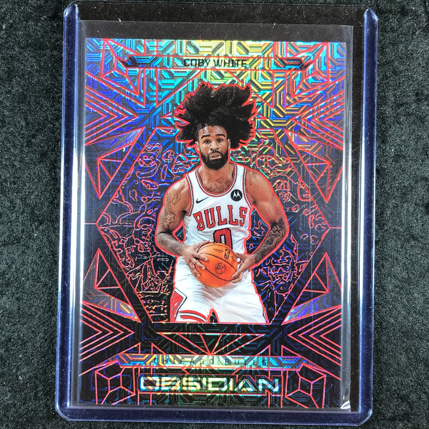 2024-25 Obsidian COBY WHITE Base Ashen Flood 1/1 #131