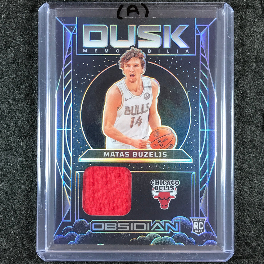 2024-25 Obsidian MATAS BUZELIS Dusk Memorabilia Rookie Jersey Relic #BUZ (A)
