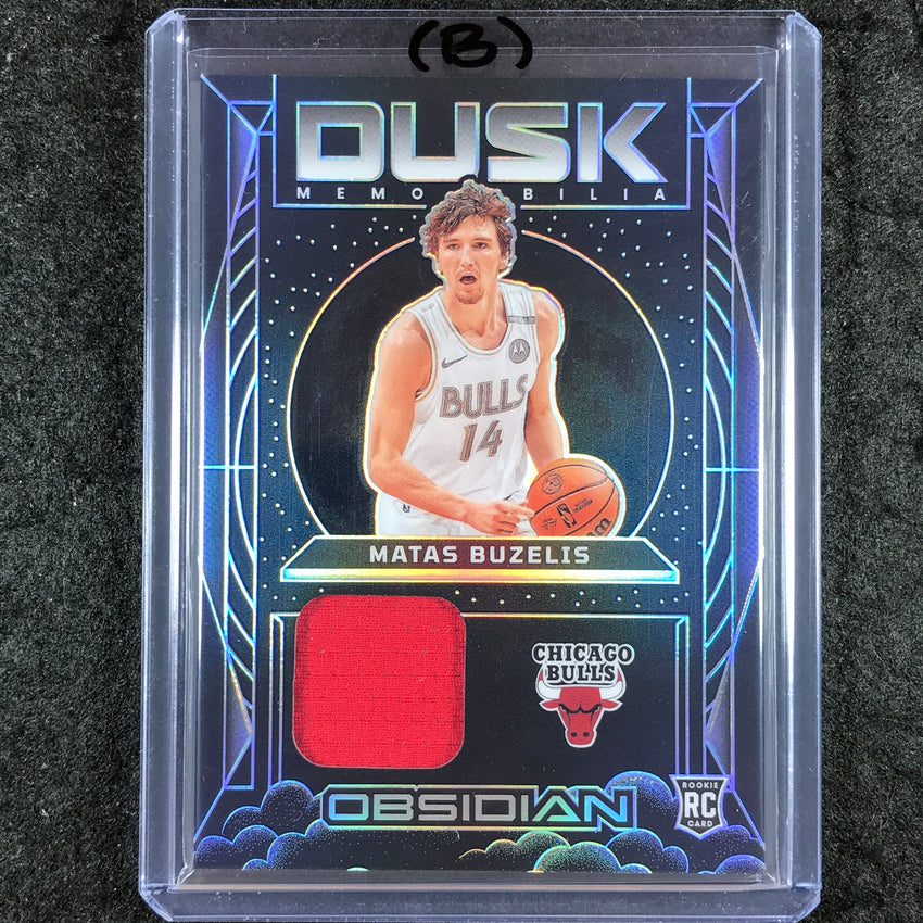 2024-25 Obsidian MATAS BUZELIS Dusk Memorabilia Rookie Jersey Relic #BUZ (B)