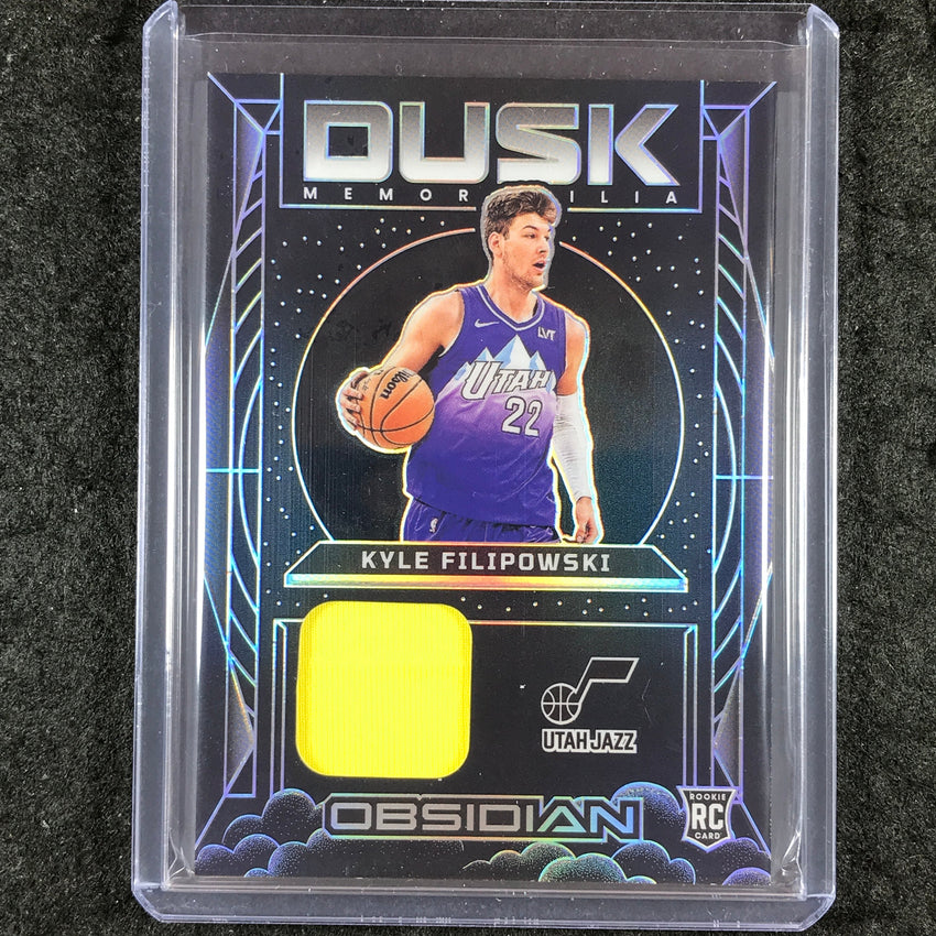 2024-25 Obsidian KYLE FILIPOWSKI Dusk Memorabilia Rookie Jersey Relic #FIL