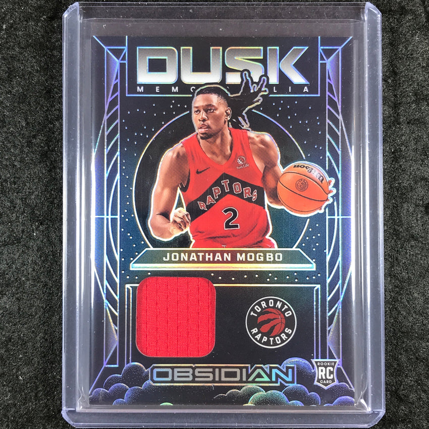 2024-25 Obsidian JONATHAN MOGBO Dusk Memorabilia Rookie Jersey Relic #MOG